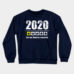 Vintage 2020 Year Review Crewneck Sweatshirt